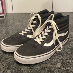 Black Vans High Top Sneakers